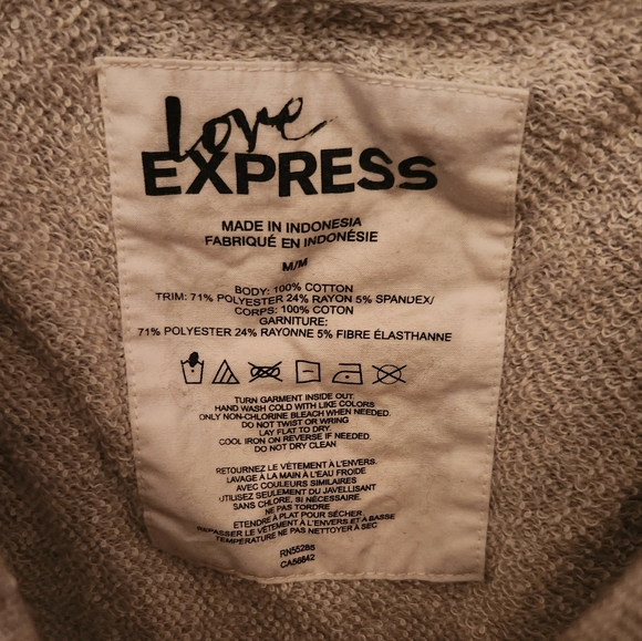 Express Floral Sweater - Picture 2 of 3